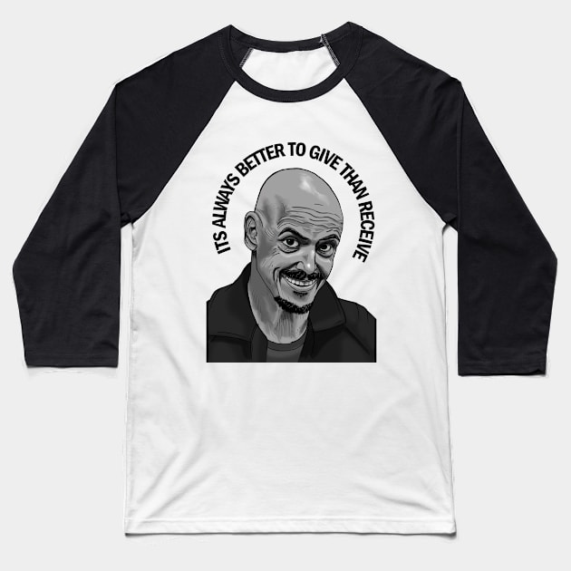 Mr Inbetween Ray Shoesmith 3 Baseball T-Shirt by HurdyGurdy